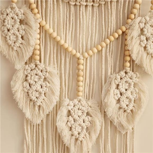 Macrame Dream Catchers for Bedroom Adult Dream Catcher Wall Decor Large Boho - Picture 5 of 6